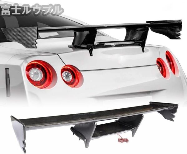 Dry Carbon Rear Spoiler for Nissan R35 GT-R GTR 2009-2021